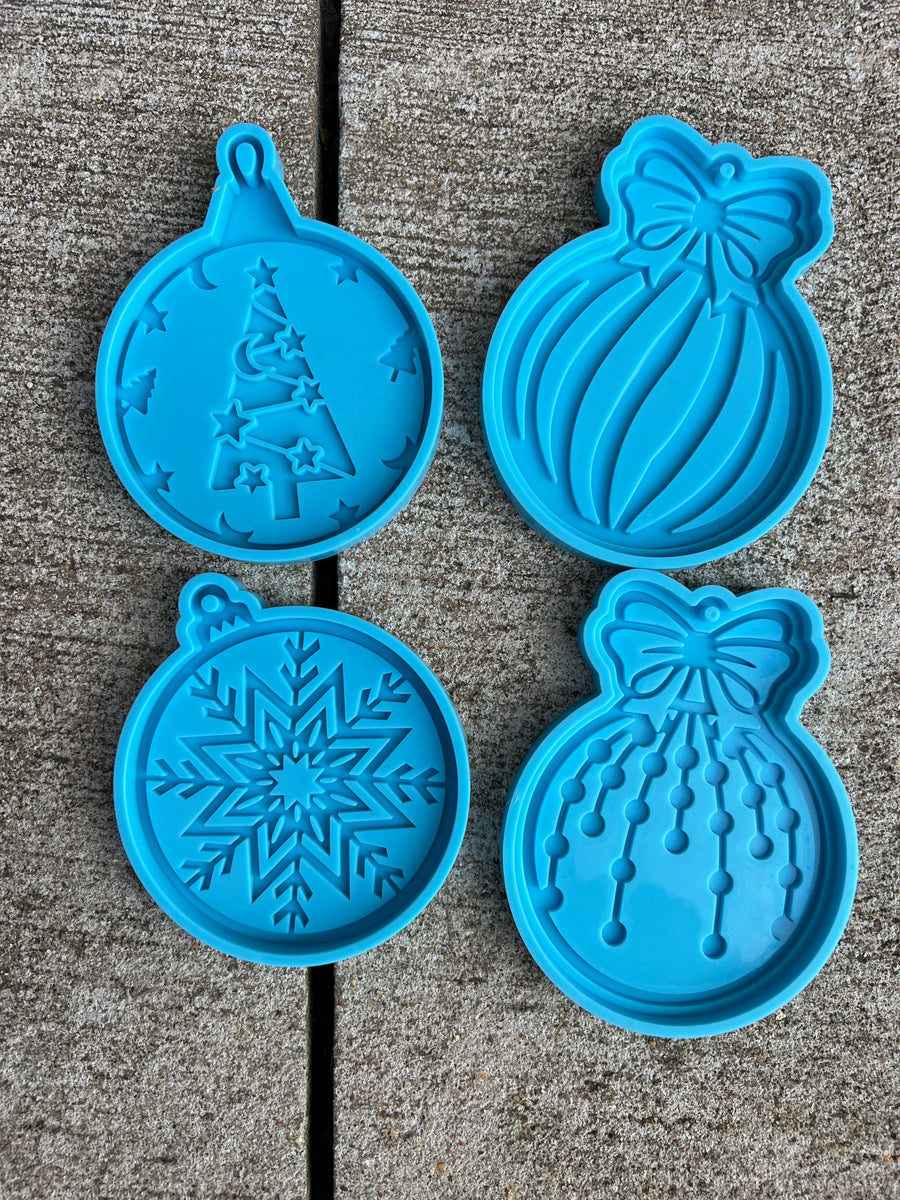 Set of 5 Snowflake Ornament Silicone Resin Molds – Phoenix