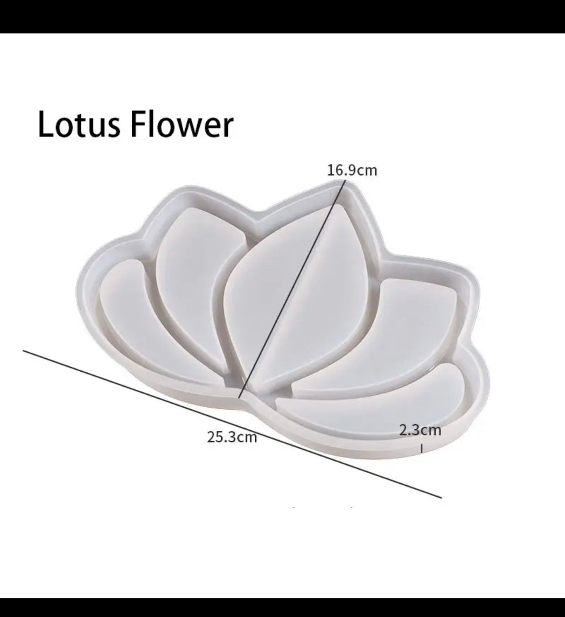 WHITE FLOWER MOLDS Silicone Snow Lotus Flower Silicone Molds Chocolate  $16.67 - PicClick AU
