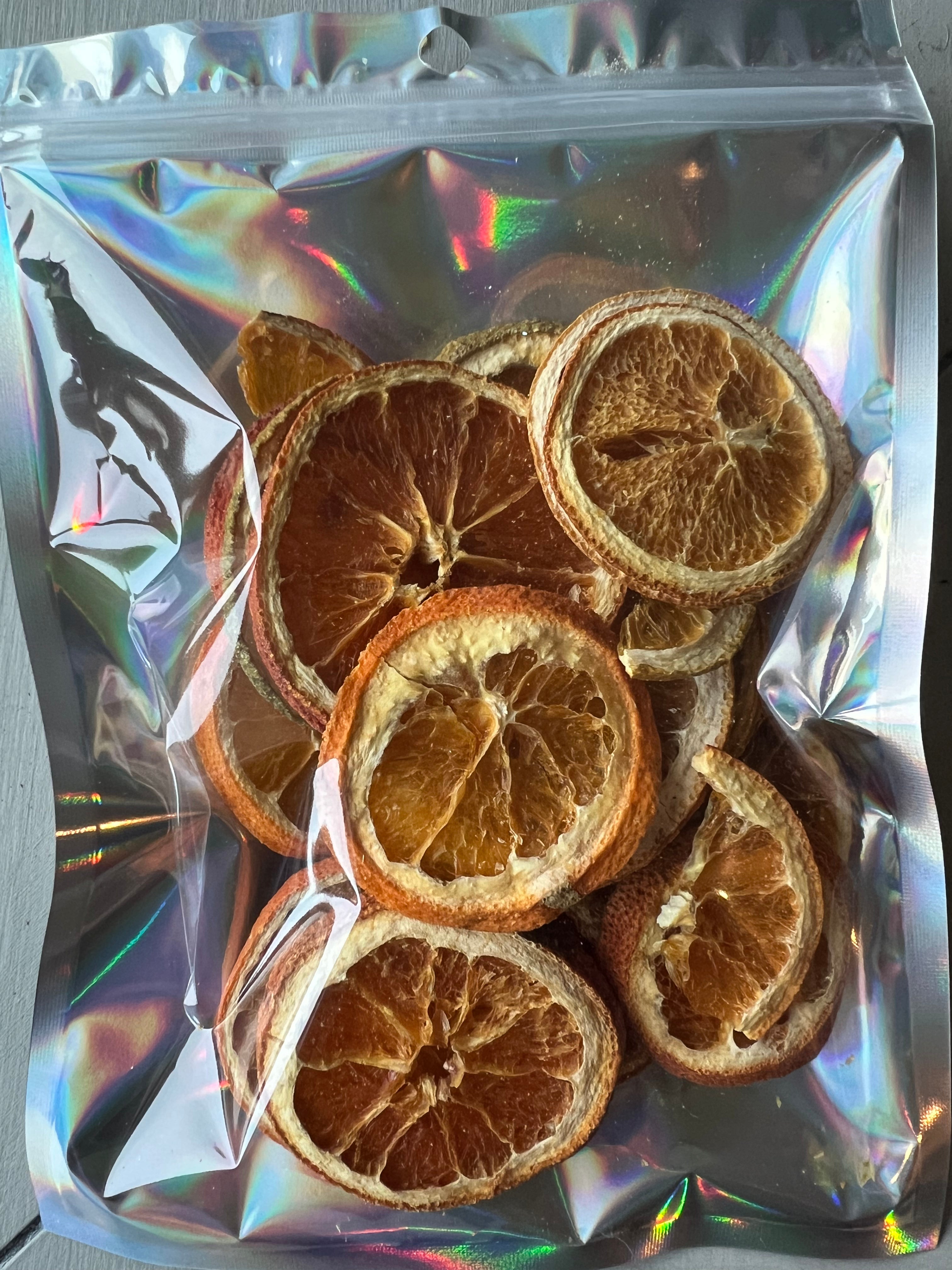 dried oranges for resin