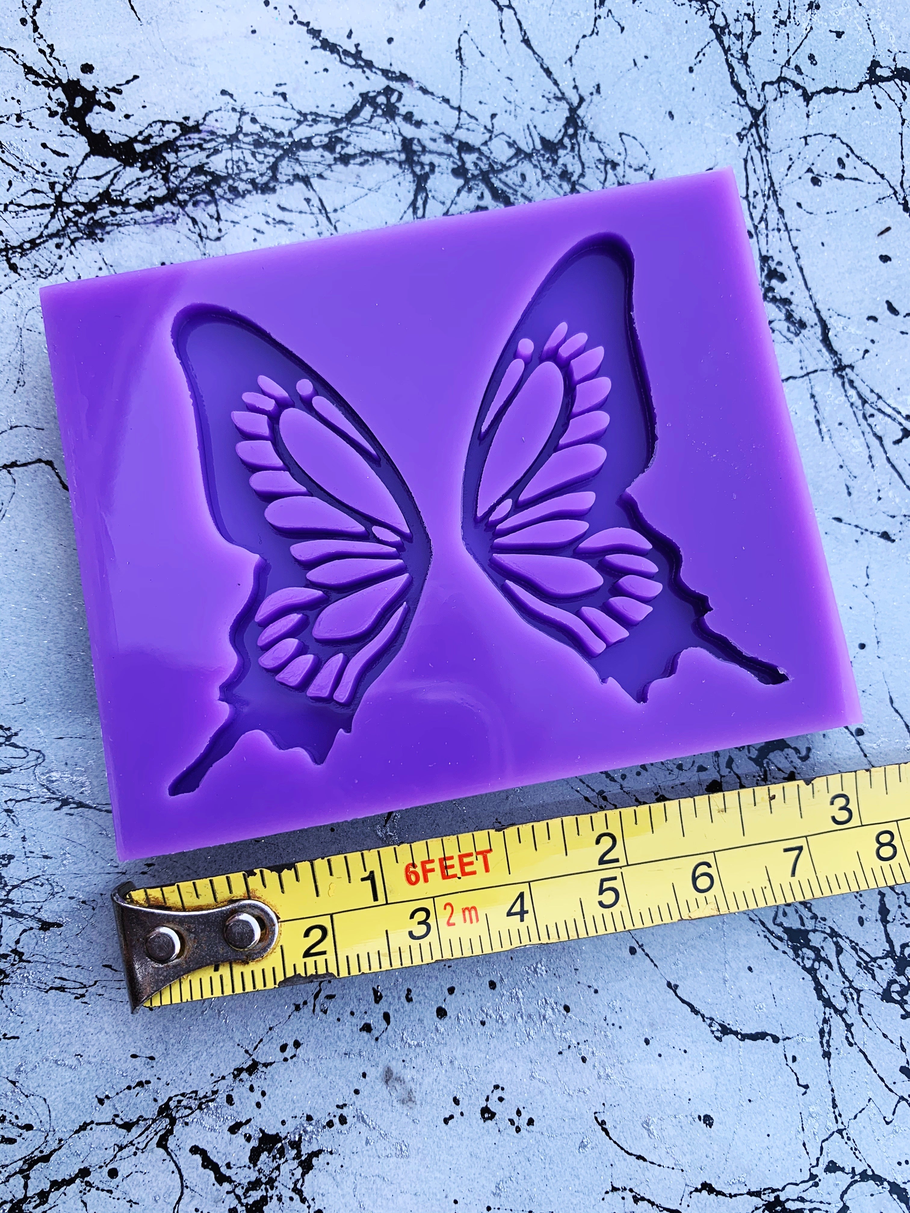 butterfly wing silicone resin mold jewelry