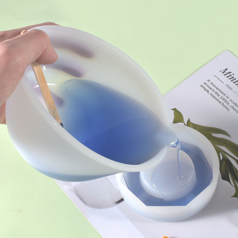 silicone measuring bowl for epoxy resin