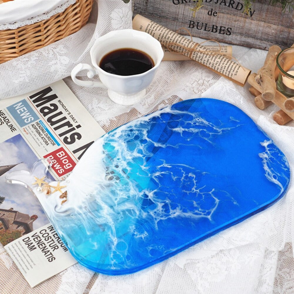 whale resin tray cutting board mold silicone 