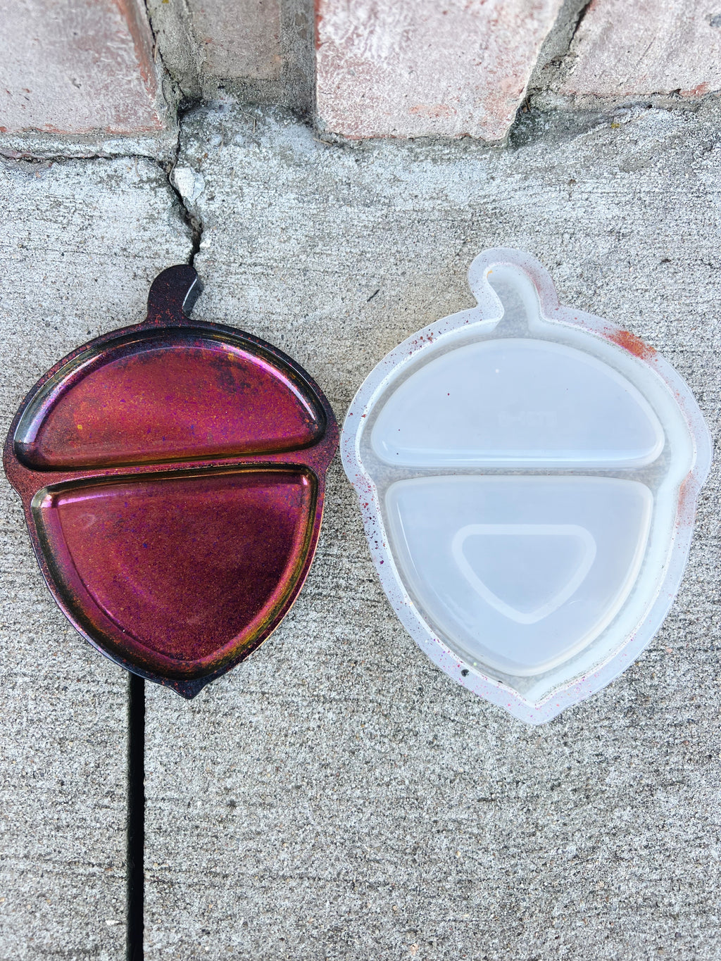 Acorn Dish Resin Mold