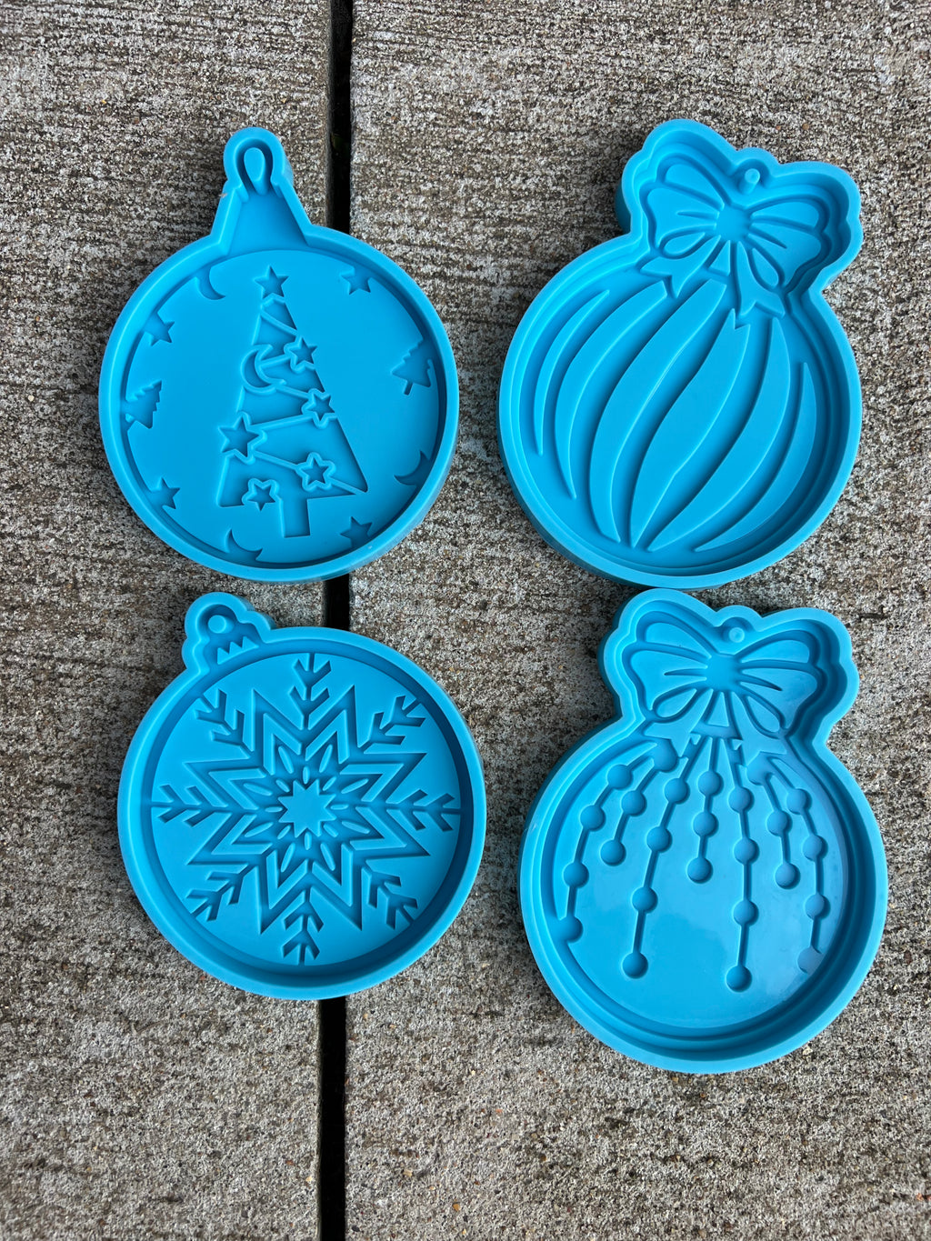 ornament resin mold bundle for Christmas silicone