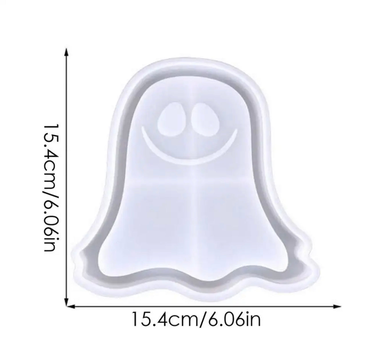 Small Ghost Ornament Resin Mold – IntoResin