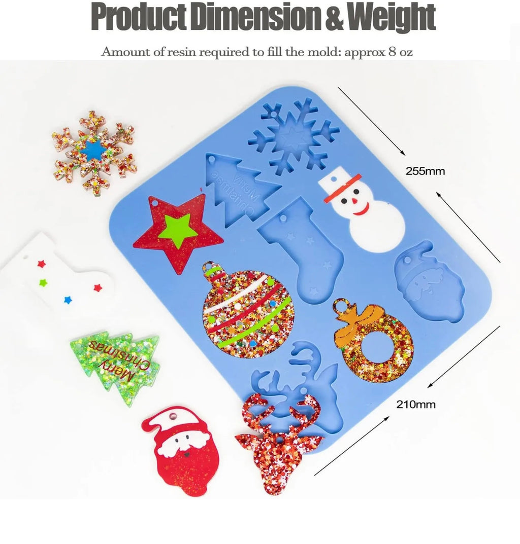 Ornament Silicone Resin Mold