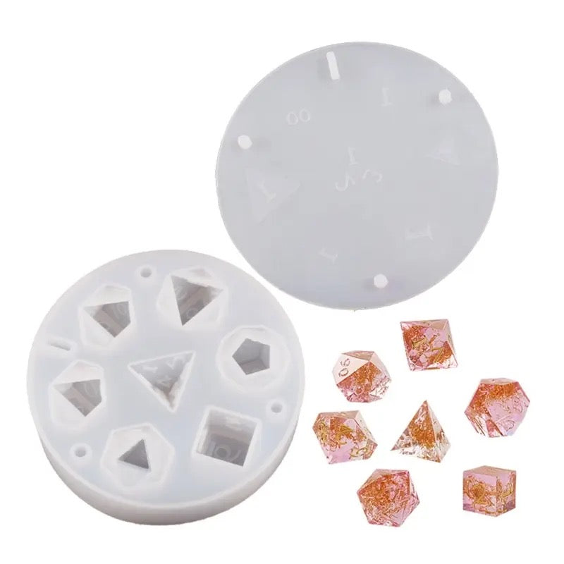 dice resin mold silicone 