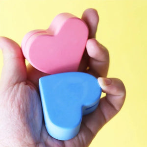 card holder silicone heart resin mold