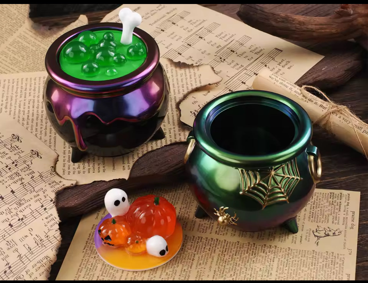 Witches Brew Jar Resin Mold