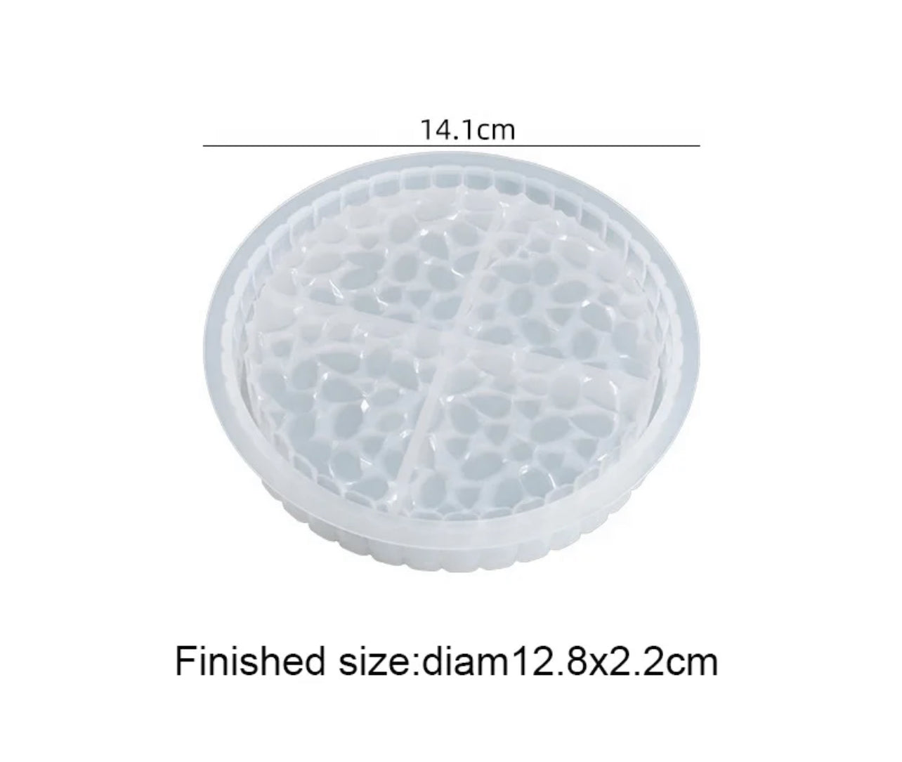Round Plate Silicone Resin Mold