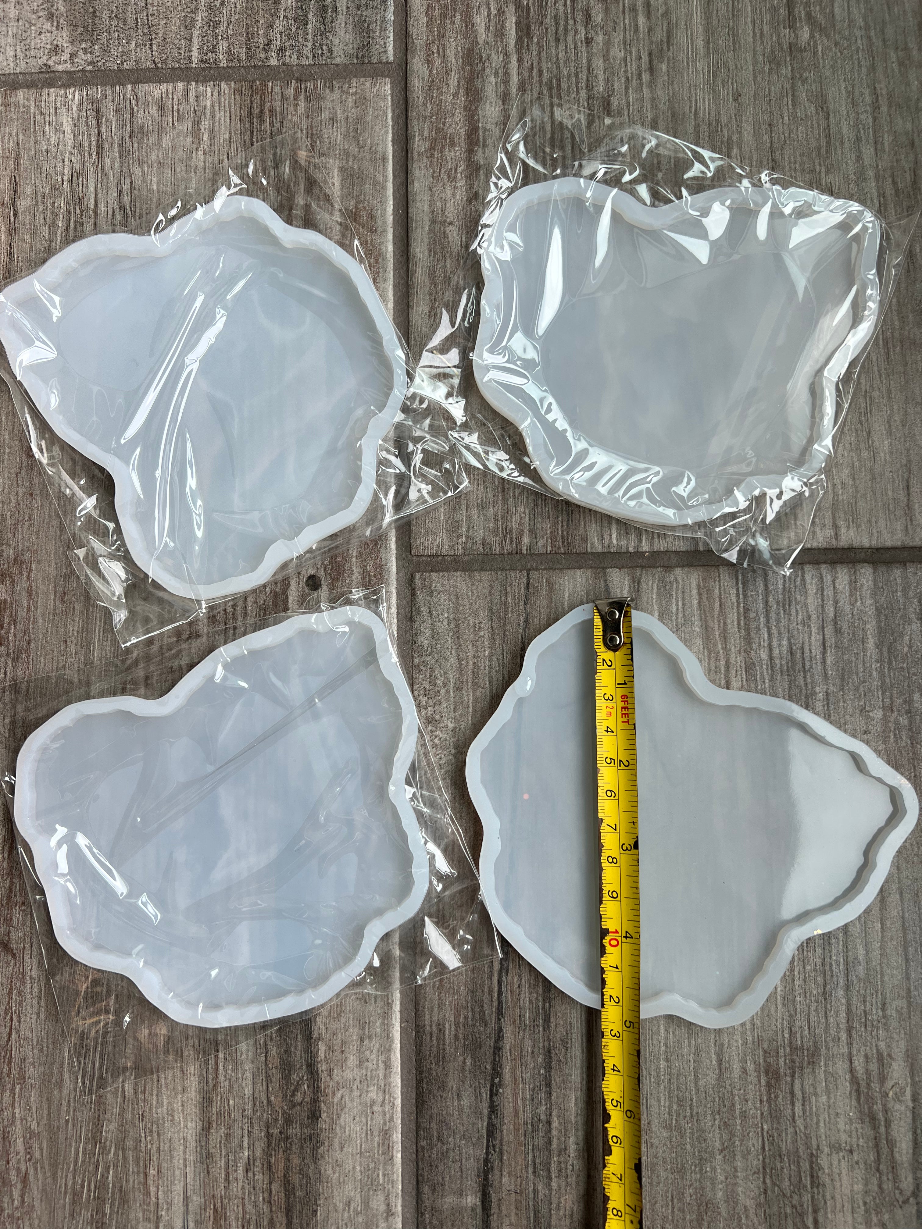 Geode Slice Silicone Resin Coaster Mold Set – Phoenix
