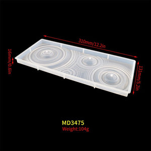 propagation silicone resin wave mold tray