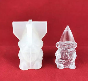 gnome silicone resin mold