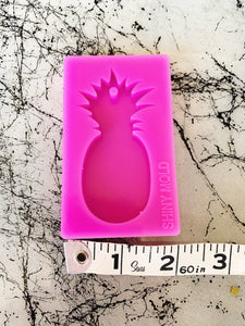 pineapple resin mold craft mold keychain silicone
