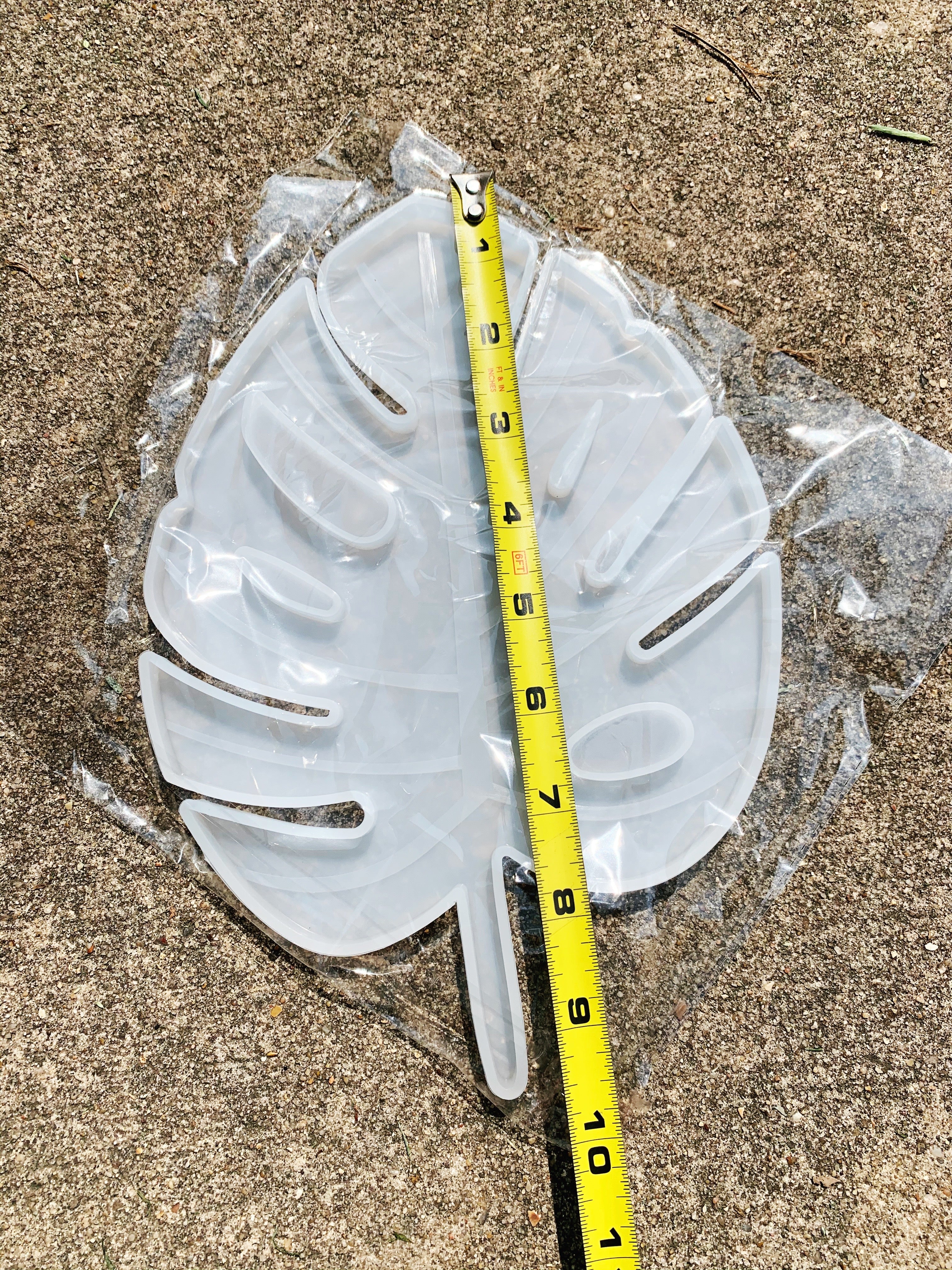 Large Monstera Resin Mold, Unique Mold