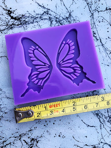 butterfly wing silicone resin mold jewelry