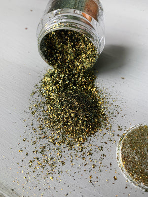 Gold Dust Color shift Powder Pigment Powder For Resin, glitter