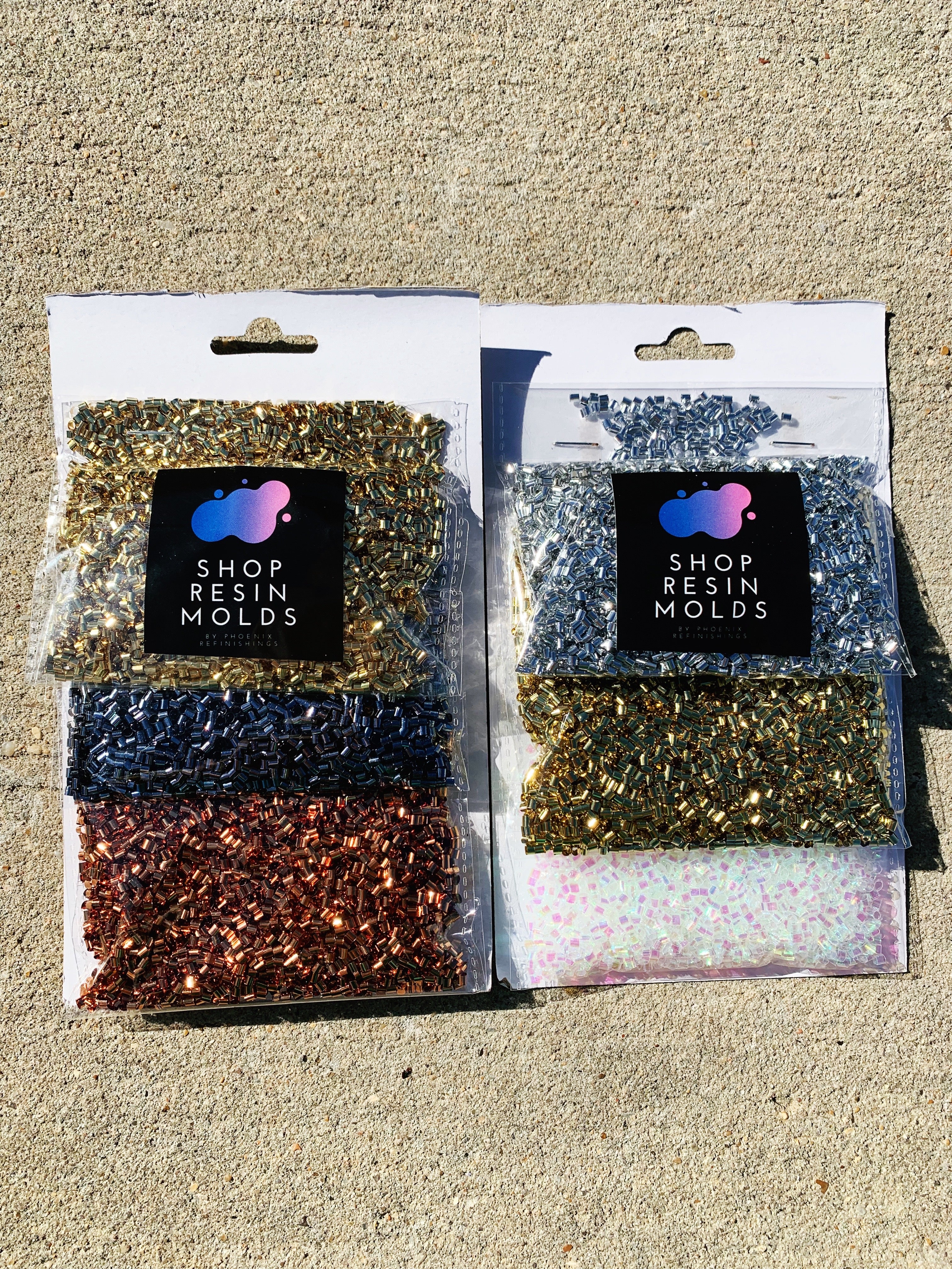 Spiral Foil Glitter For Resin Elegant Pack