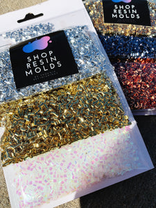 Spiral Foil Glitter For Resin Elegant Pack