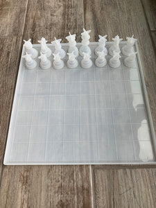 chess board resin mold