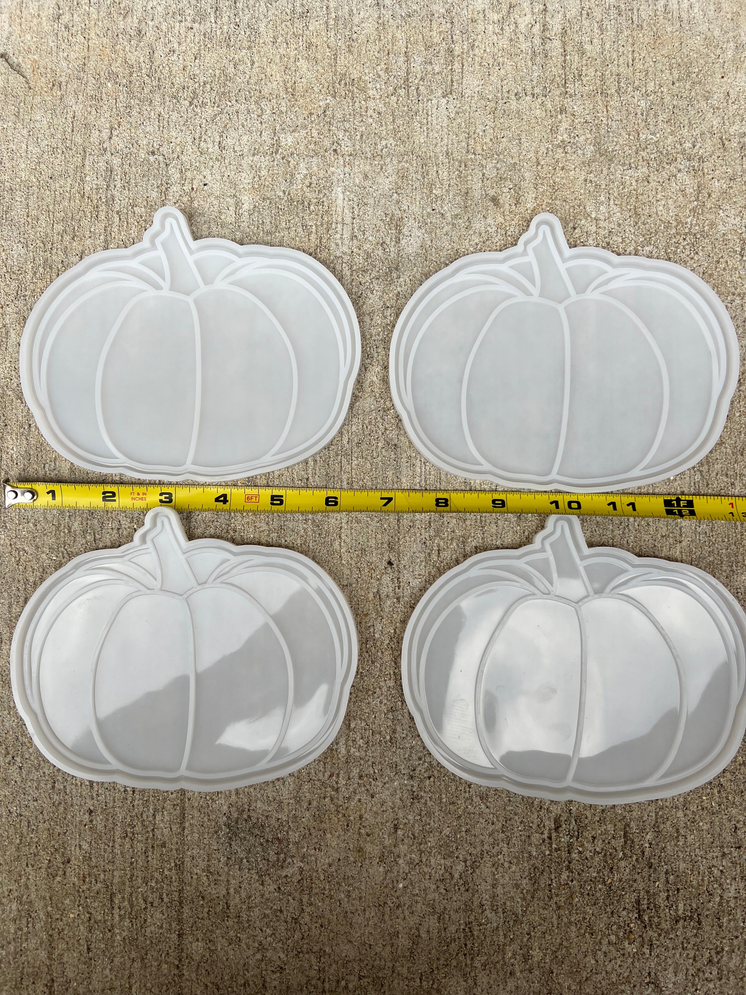 pumpkin resin coaster mold set