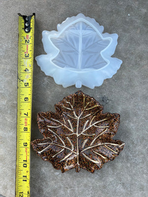 Maple Leaf Silicone Resin Mold Dish