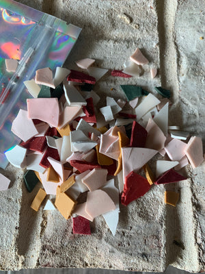 Crystal Low Terrazzo Resin Art Chips- Househusband