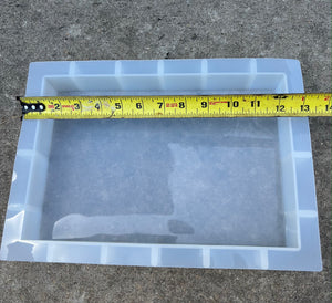 Rectangle on sale resin mold