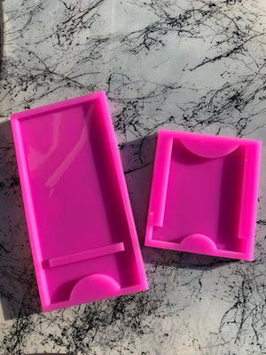 silicone resin phone holder mold stand  Edit alt text