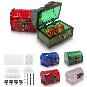 treasure chest resin mold silicone kit