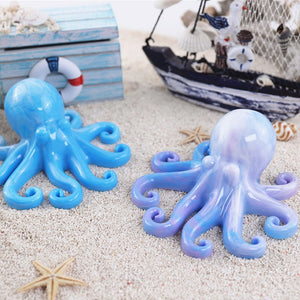 3d silicone resin mold octopus
