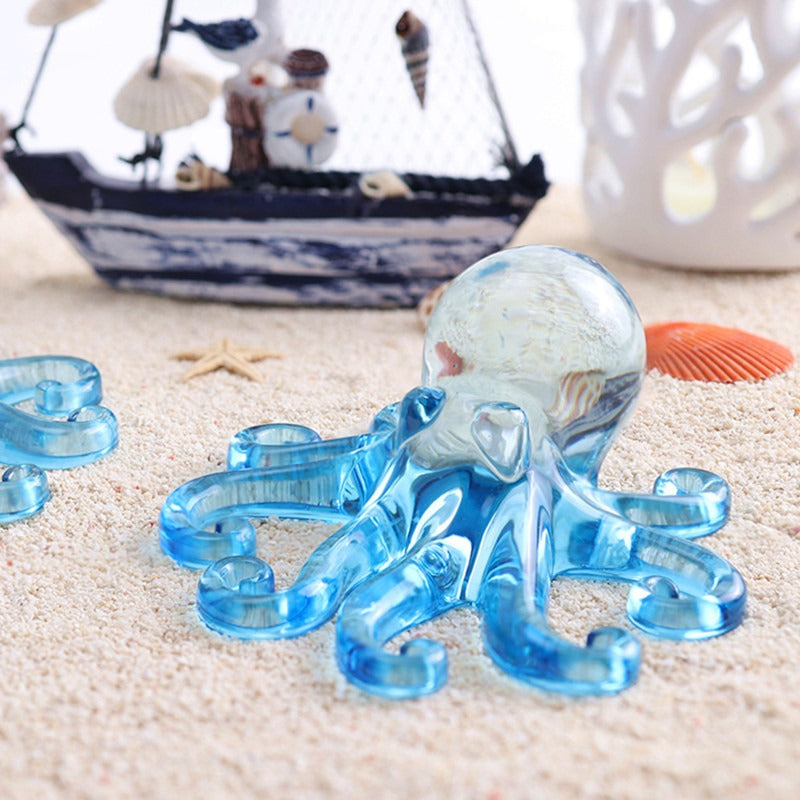 3d small octopus resin mold silicone