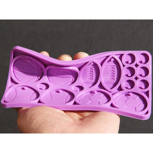 silicone earring resin mold
