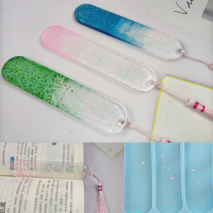 holographic silicone resin bookmark mold