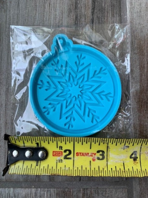 Snowflake Resin Ornament Mold, Holiday