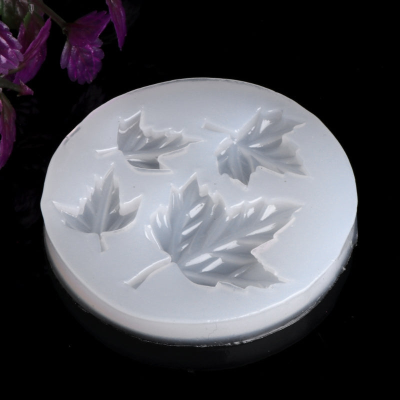 Fen Leaf Earrings Pendant Silicone Mold, Resin Silicone Mold