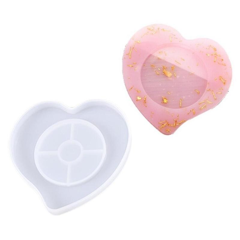 resin heart coaster mold for epoxy resin coasters valentines day mold valentine's