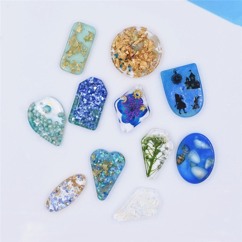 resin jewelry pendant mold silicone for resin crafts to buy