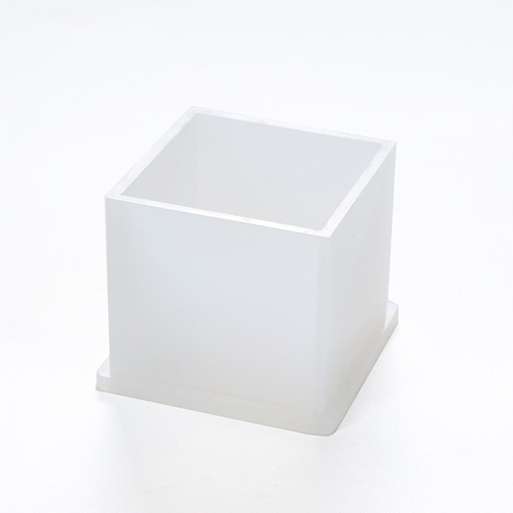 Small Square Cube Cubic 2 Paper Weight Silicon Mold Ships From USA