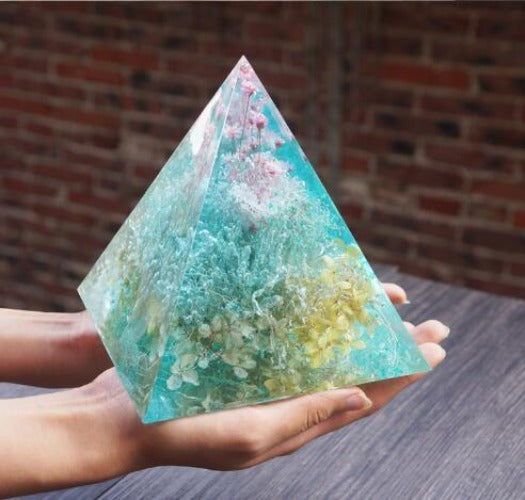 large pyramid mold for resin craft mold diy mould