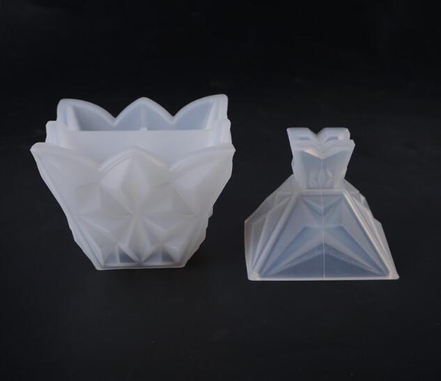 resin jewelry box trinket dish silicone mold