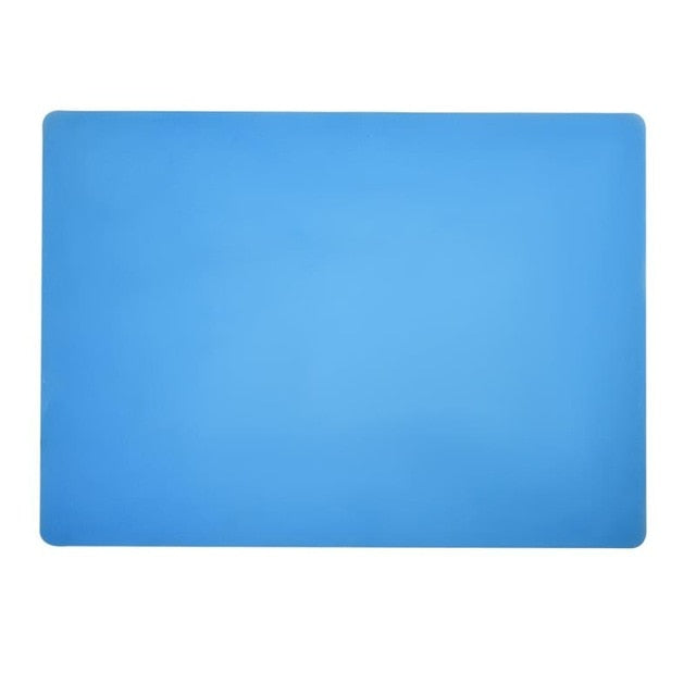 High Temperature Blue Silicone Large Mat for DIY Resin – Phoenix