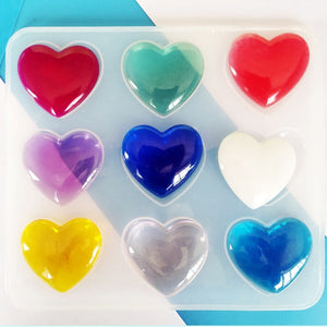 Love heart Silicone Resin Mold