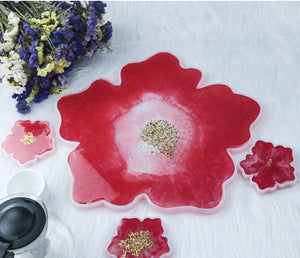 resin flower tray mold
