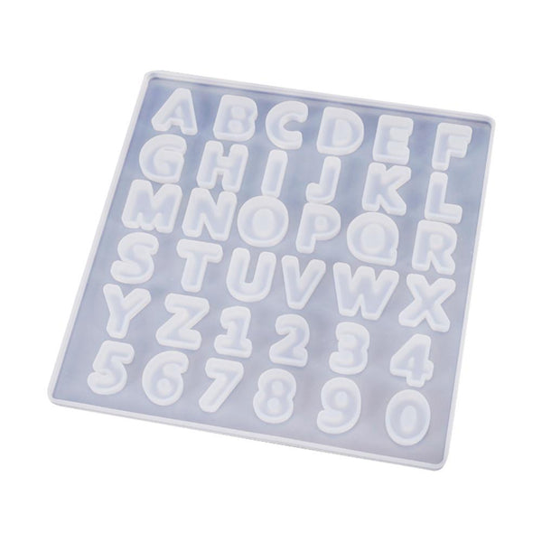 Pixel Alphabet Silicone Mold (26 Cavity)