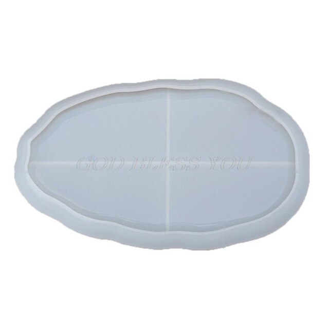 round or oval dish plate silicone resin mold tray