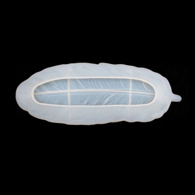 silicone feather trinket dish mold