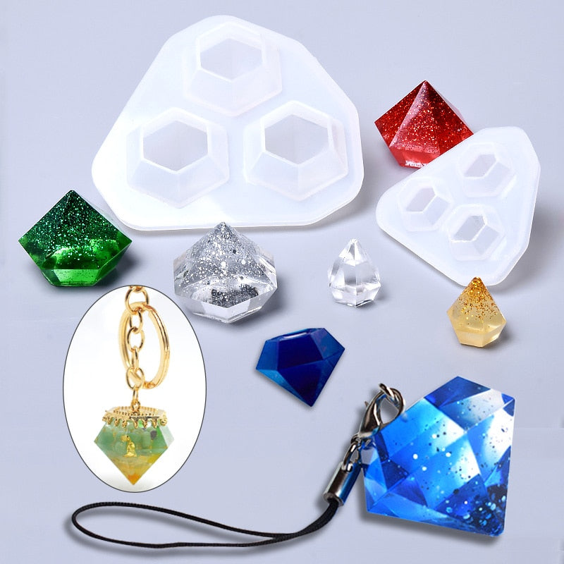 Resin Jewelry Molds,Silicone Molds for DIY Jewelry Pendant,Resin Molds  Silicone