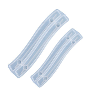 silicone reisn mold handle hardware for tray trays