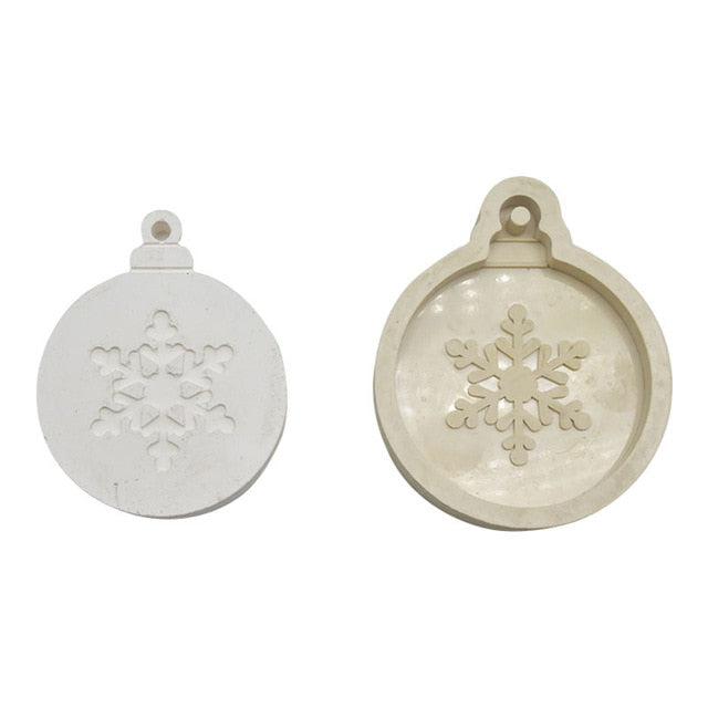 Christmas resin silicone ornament craft mold